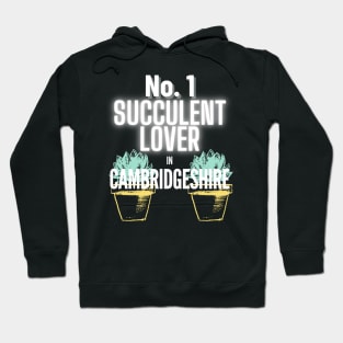 The No.1 Succulent Lover In Cambridgeshire Hoodie